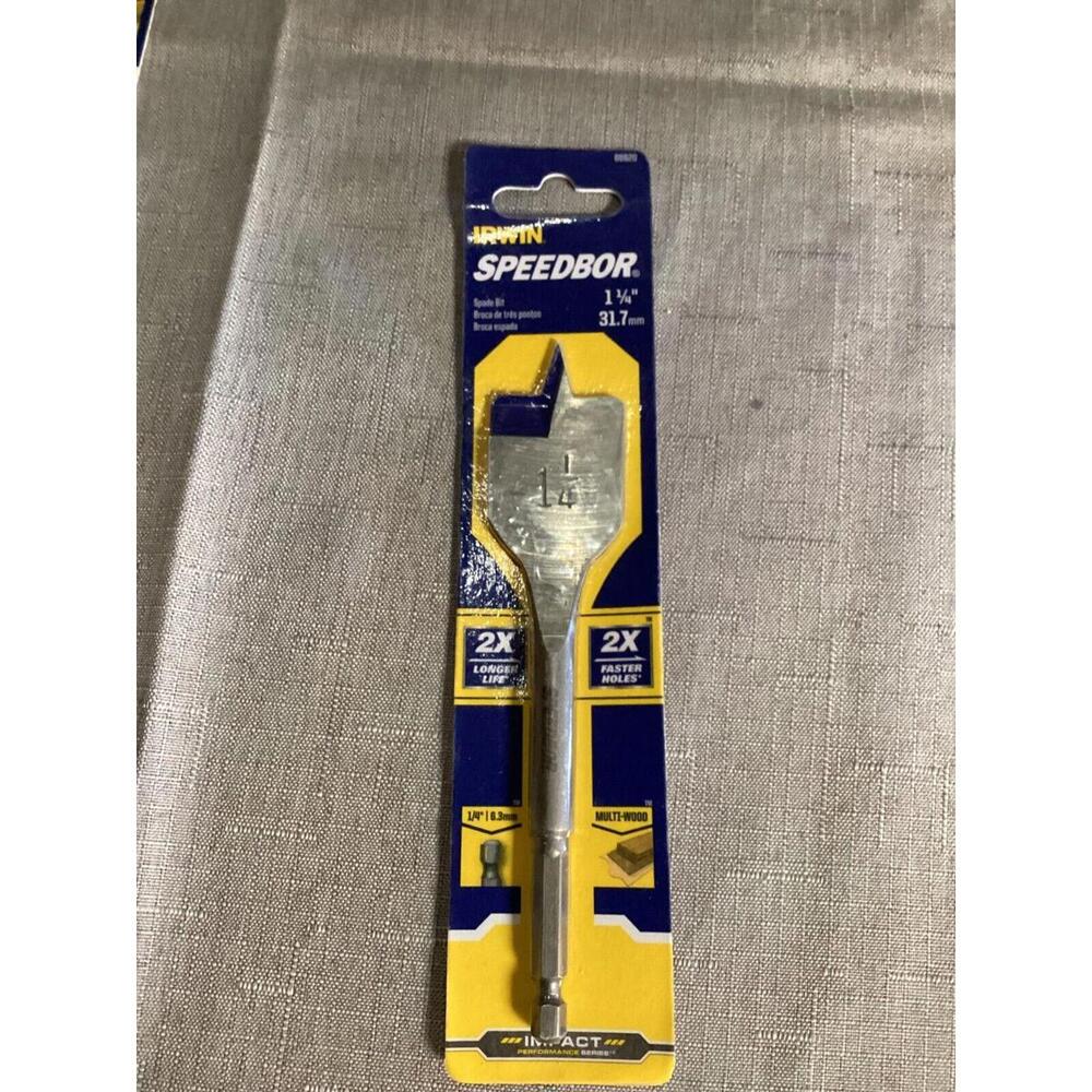 IRWIN SPEEDBORE SPADE BIT  1-1/4"